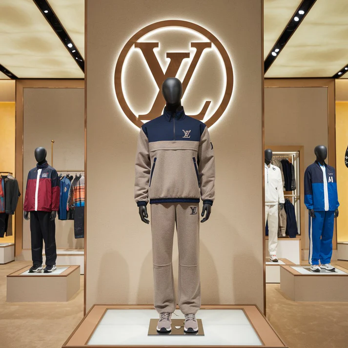 Set 2 Pezzi Invernale Louis Vuitton - Lilla