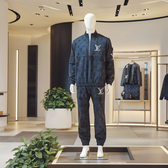 Set 2 Pezzi Invernale Louis Vuitton - Lilla